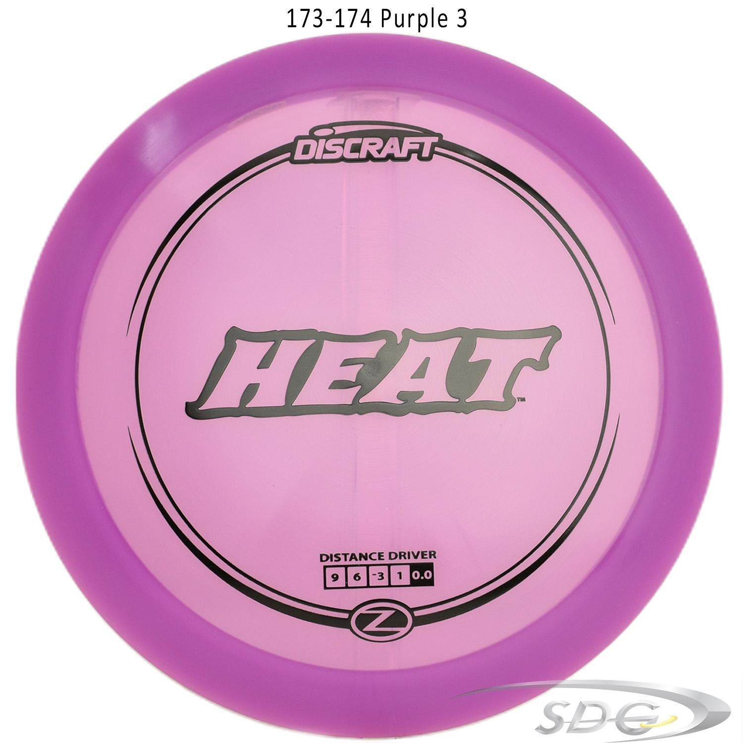 discraft-z-line-heat-disc-golf-distance-driver 173-174 Purple 3