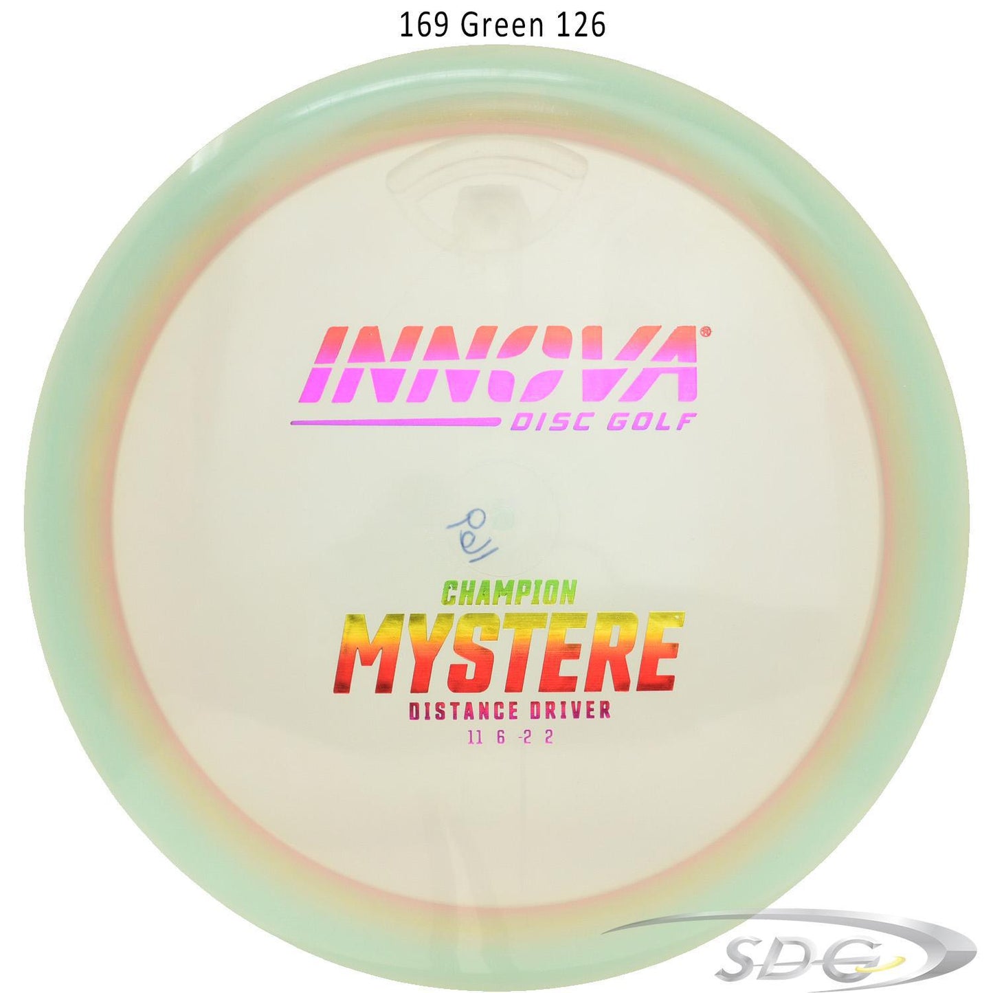 innova-champion-mystere-disc-golf-distance-driver 169 Yellow 122 