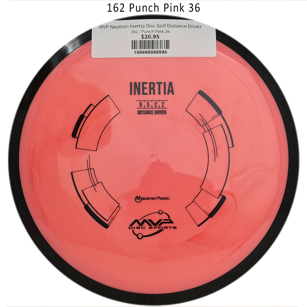 mvp-neutron-inertia-disc-golf-distance-driver 162 Punch Pink 36 