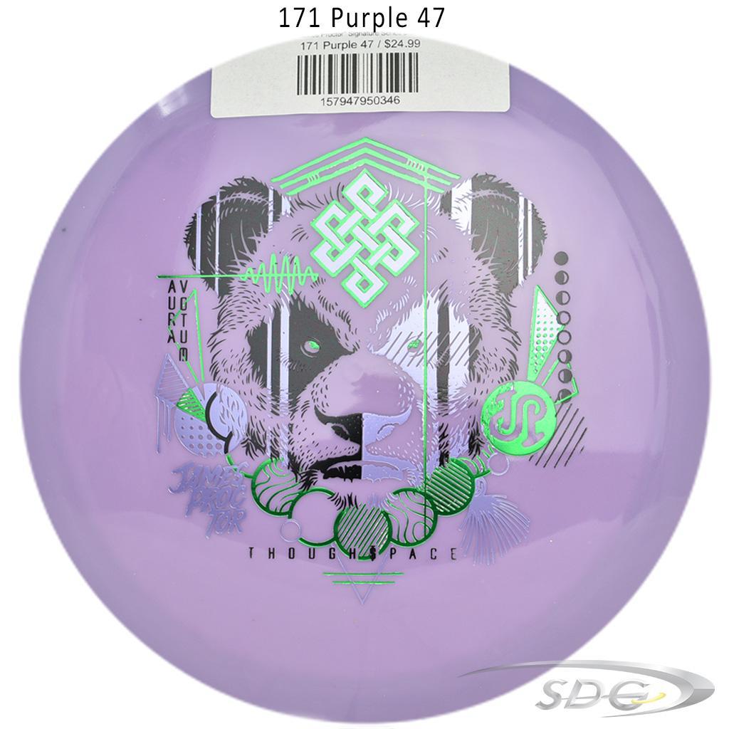 tsa-aura-votum-james-proctor-signature-series-disc-golf-fairway-driver 171 Purple 47 