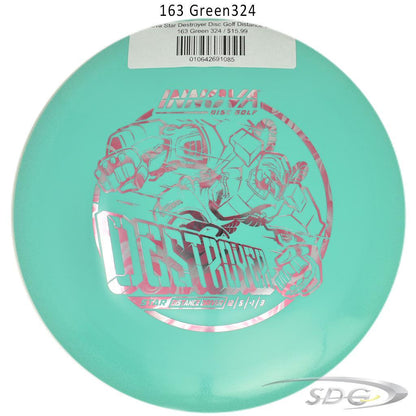 innova-star-destroyer-disc-golf-distance-driver 163 Green 324 