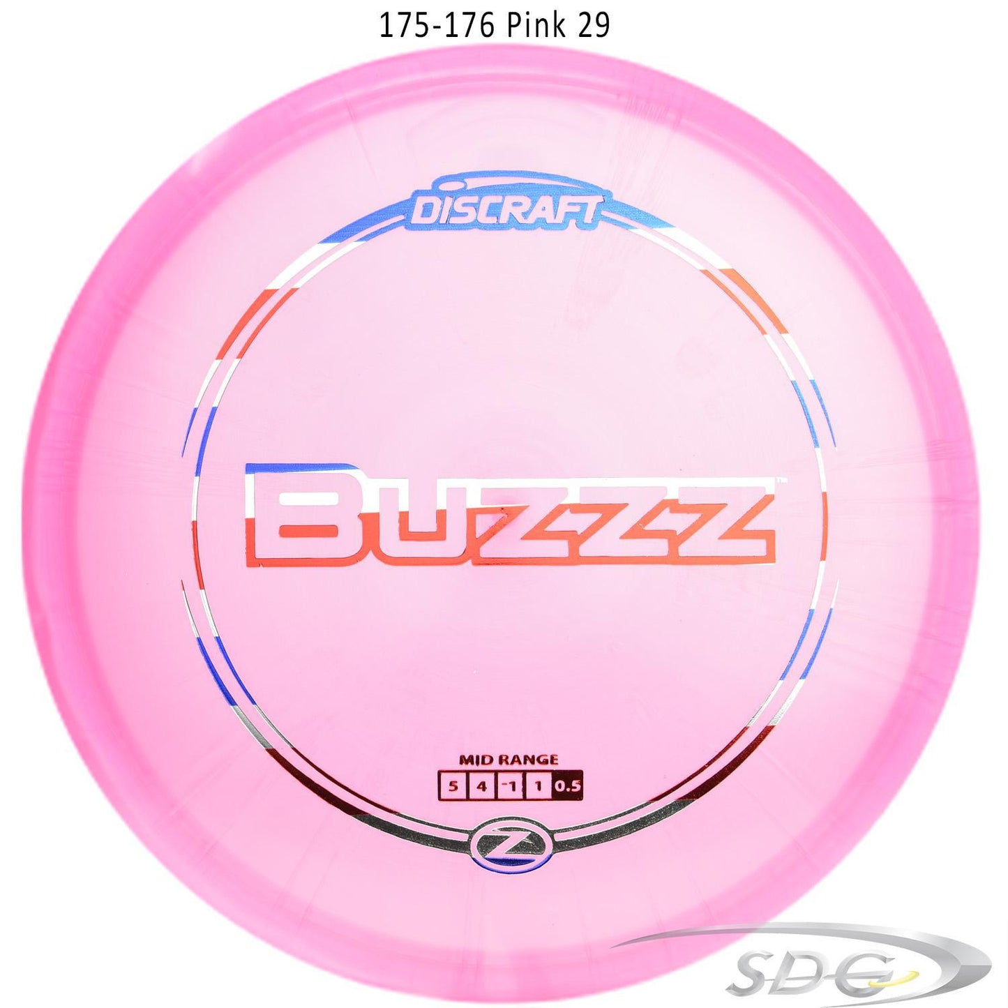 discraft-z-line-buzzz-disc-golf-mid-range 175-176 Pink 29