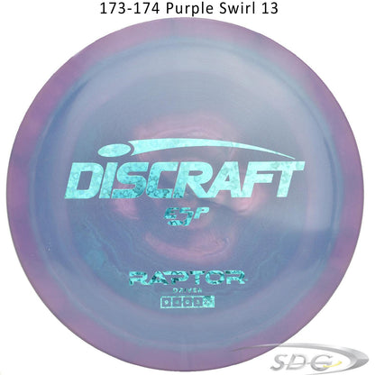 discraft-esp-raptor-disc-golf-distance-driver 173-174 Purple Swirl 13