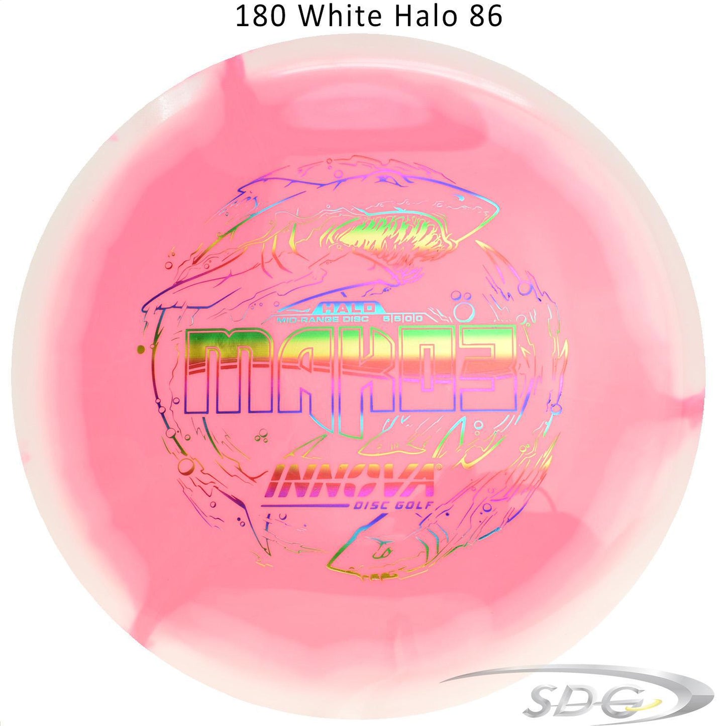 innova-halo-star-mako3-disc-golf-mid-range 180 White Halo 86 