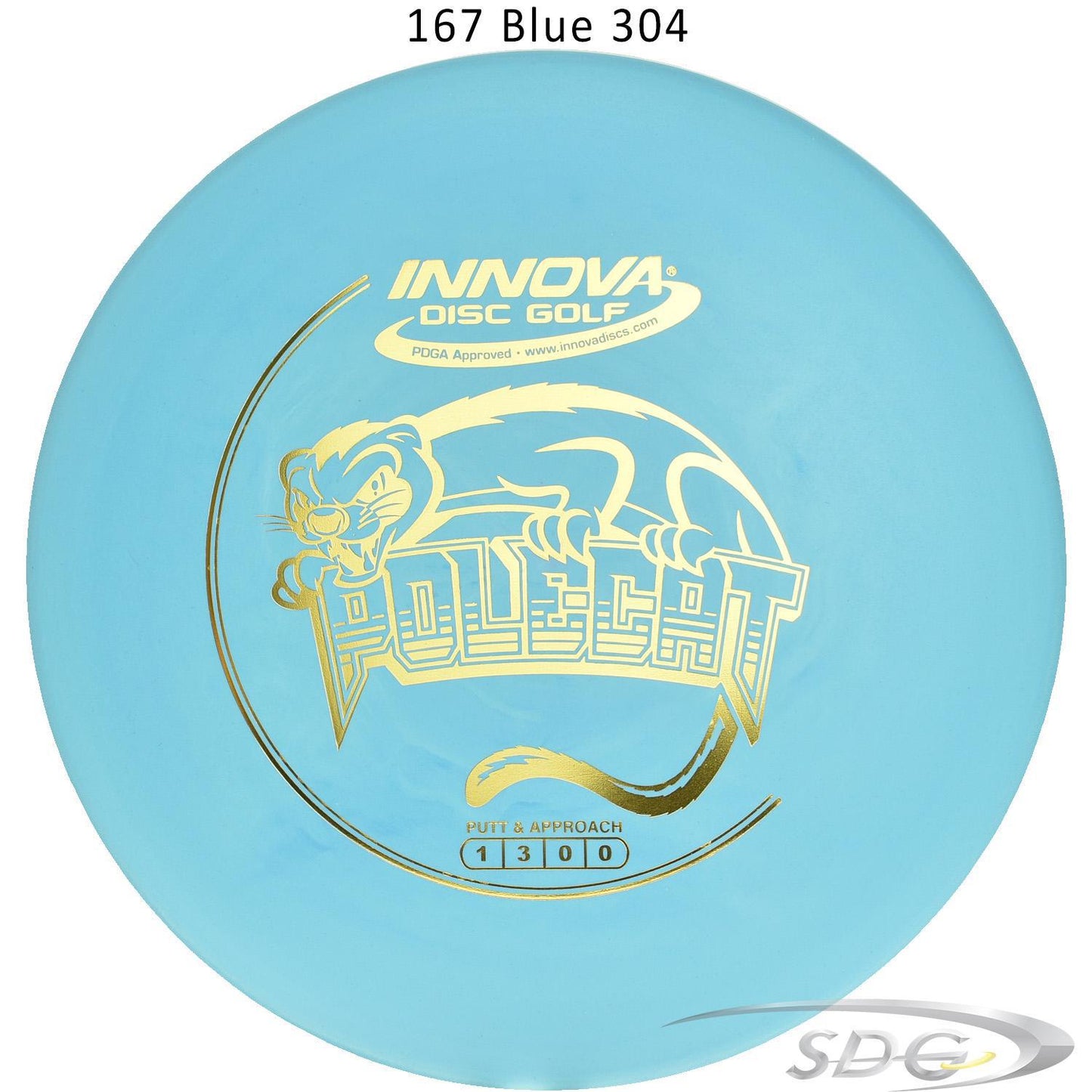 innova-dx-polecat-disc-golf-putter 167 Blue 304 