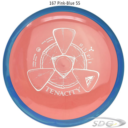 axiom-neutron-tenacity-disc-golf-distance-driver 167 Pink-Blue 55 