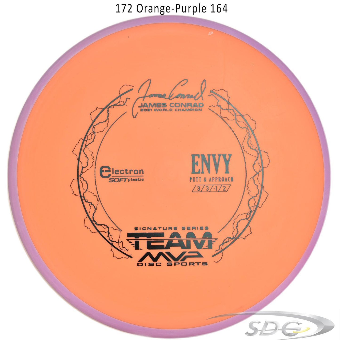 axiom-electron-envy-soft-james-conrad-signature-series-disc-golf-putter 172 Orange-Purple 164 