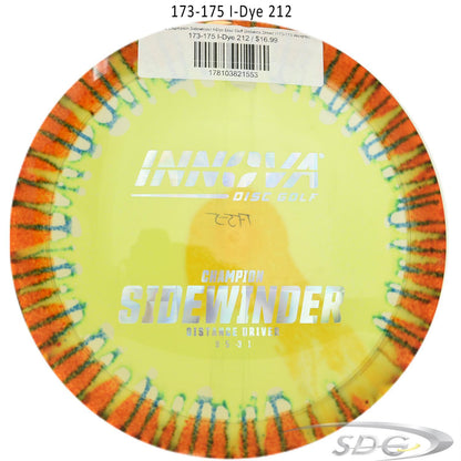 innova-champion-sidewinder-i-dye-disc-golf-distance-driver 173-175 I-Dye 212 