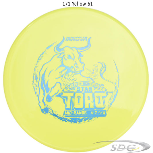 innova-star-toro-calvin-heimburg-signature-disc-golf-mid-range 171 Yellow 61 