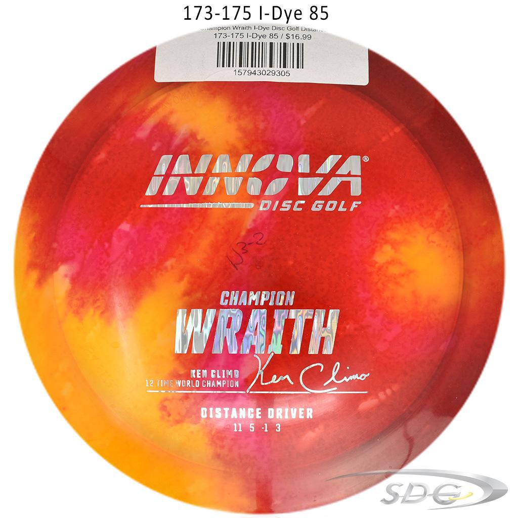 innova-champion-wraith-i-dye-disc-golf-distance-driver 173-175 I-Dye 85 