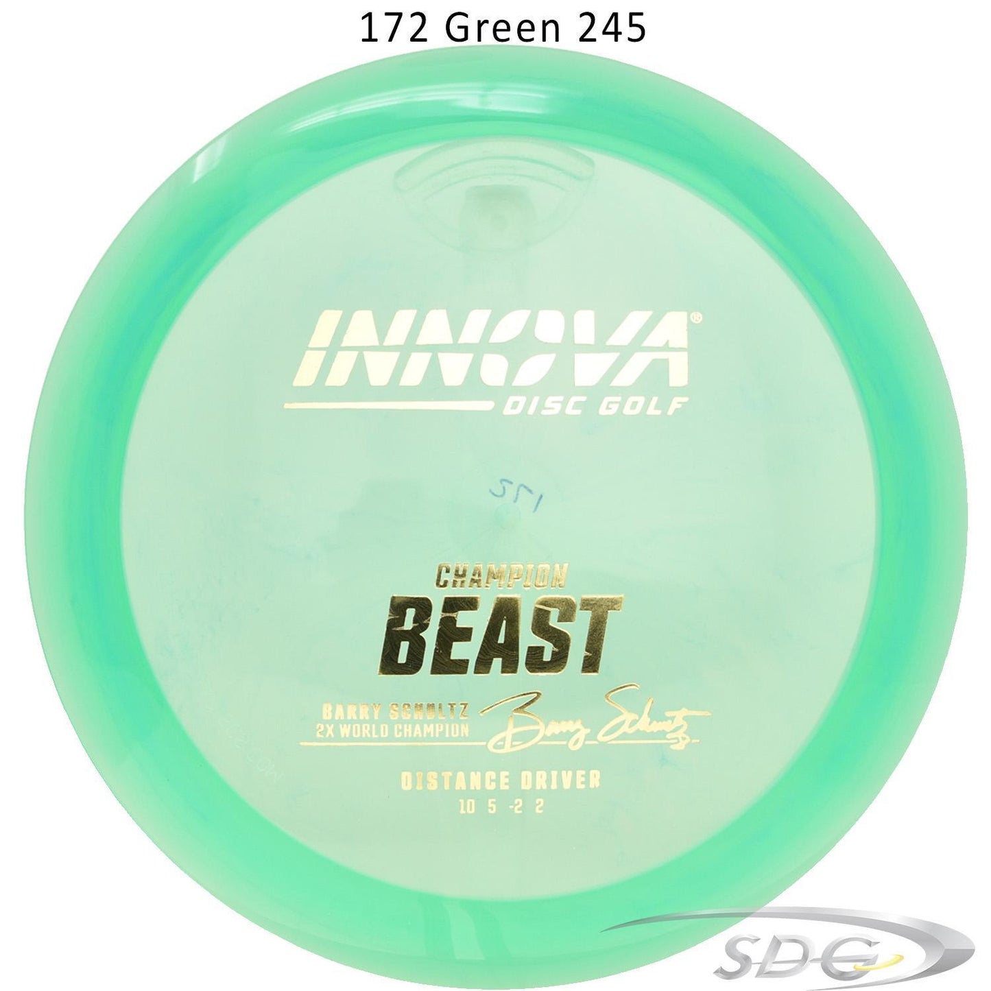 innova-champion-beast-disc-golf-distance-driver 172 Green 245