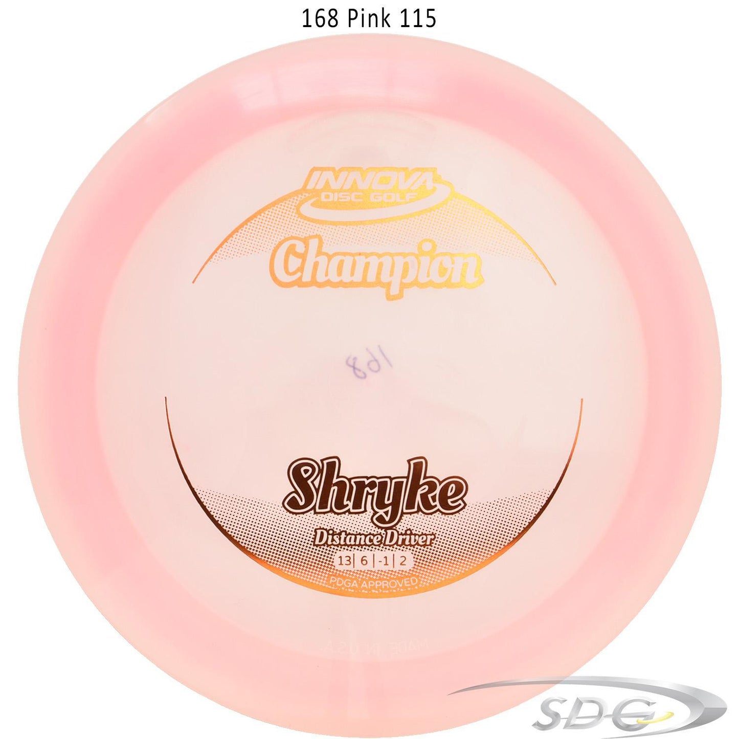 innova-champion-shryke-disc-golf-distance-driver 168 Pink 115 