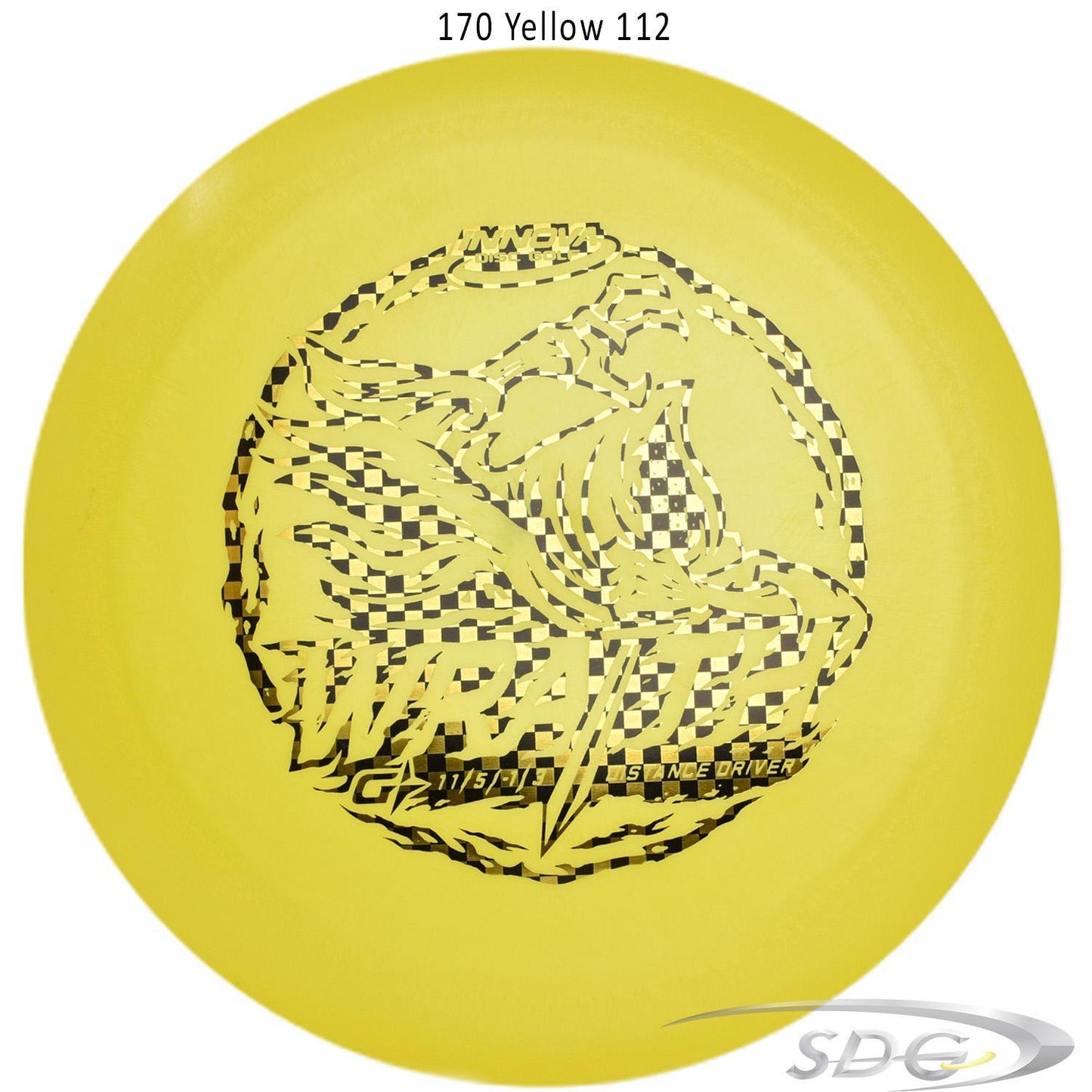 innova-gstar-wraith-disc-golf-distance-driver 170 Yellow 112 
