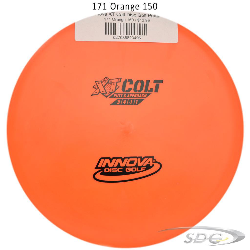 innova-xt-colt-disc-golf-putter 171 Orange 150 