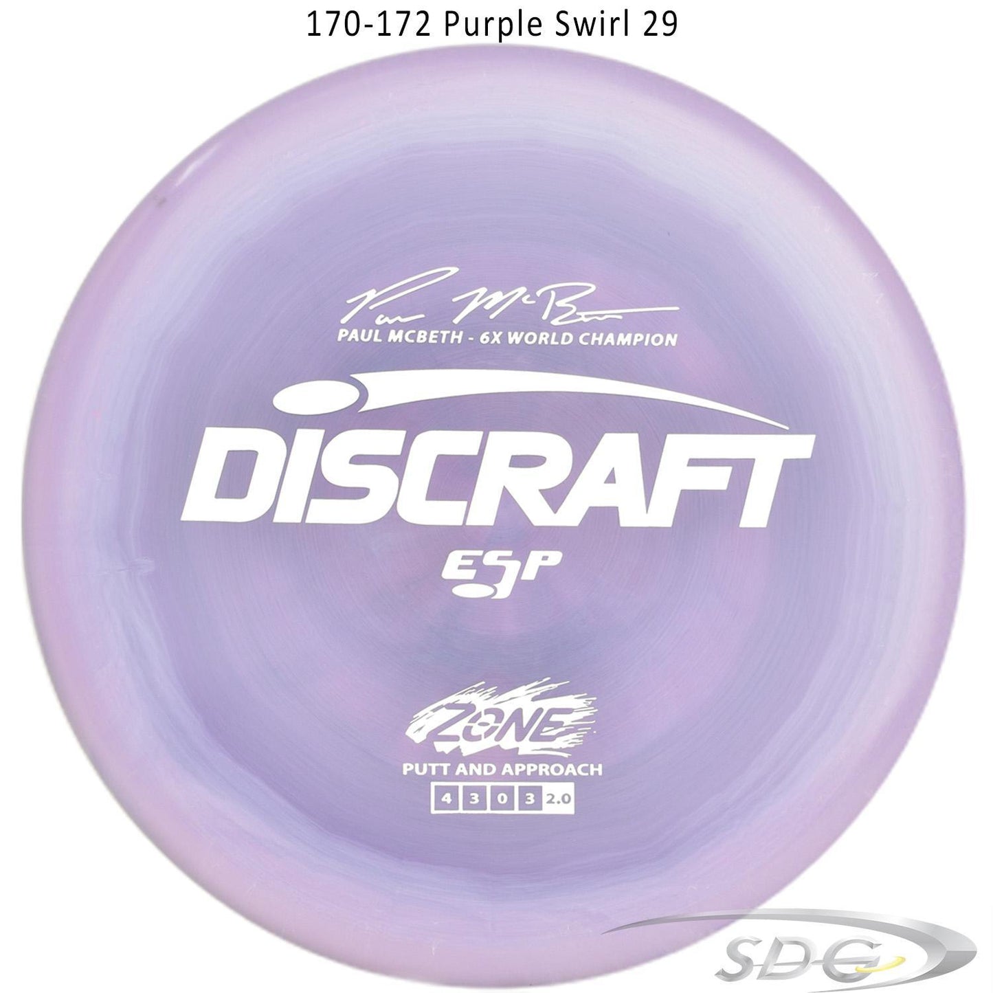 discraft-esp-zone-6x-paul-mcbeth-signature-series-disc-golf-putter 170-172 Purple Swirl 29