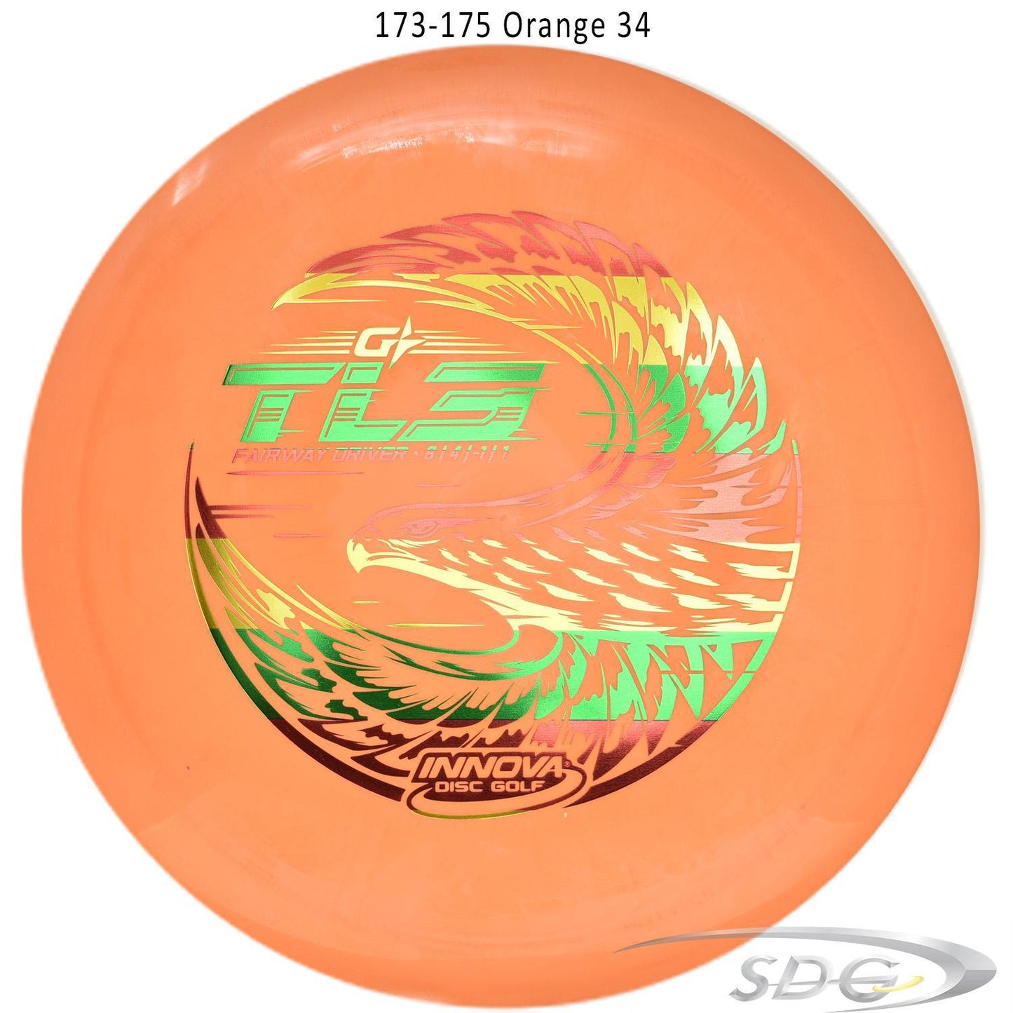 innova-gstar-tl3-disc-golf-fairway-driver 173-175 Orange 34 