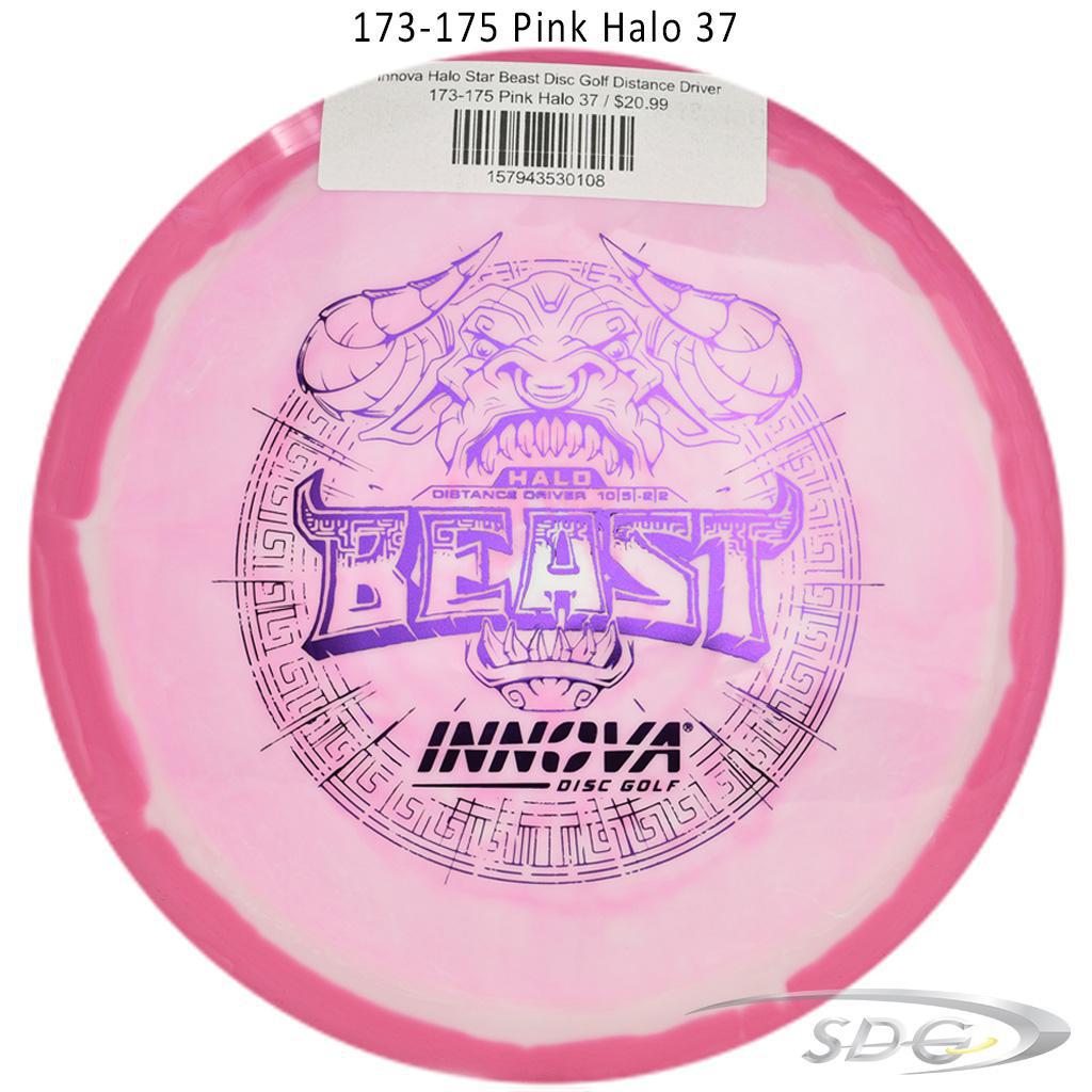 innova-halo-star-beast-disc-golf-distance-driver 173-175 Pink Halo 37 