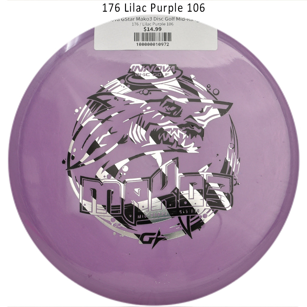 innova-gstar-mako3-disc-golf-mid-range 176 Lilac Purple 106 