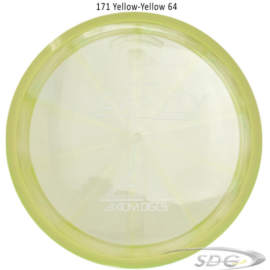 axiom-proton-insanity-disc-golf-distance-driver 171 Yellow-Yellow 64 