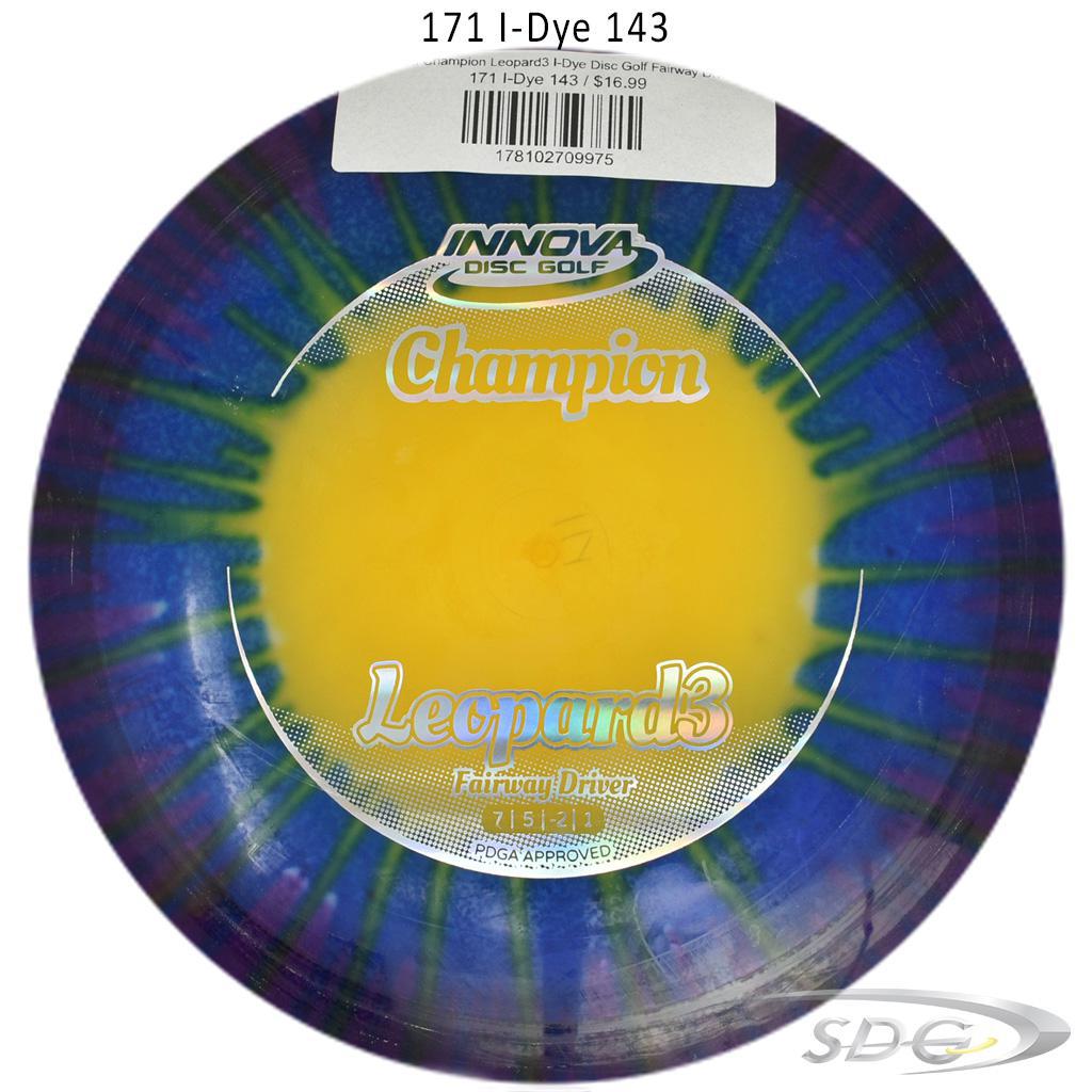 innova-champion-leopard3-i-dye-disc-golf-fairway-driver 171 I-Dye 143 