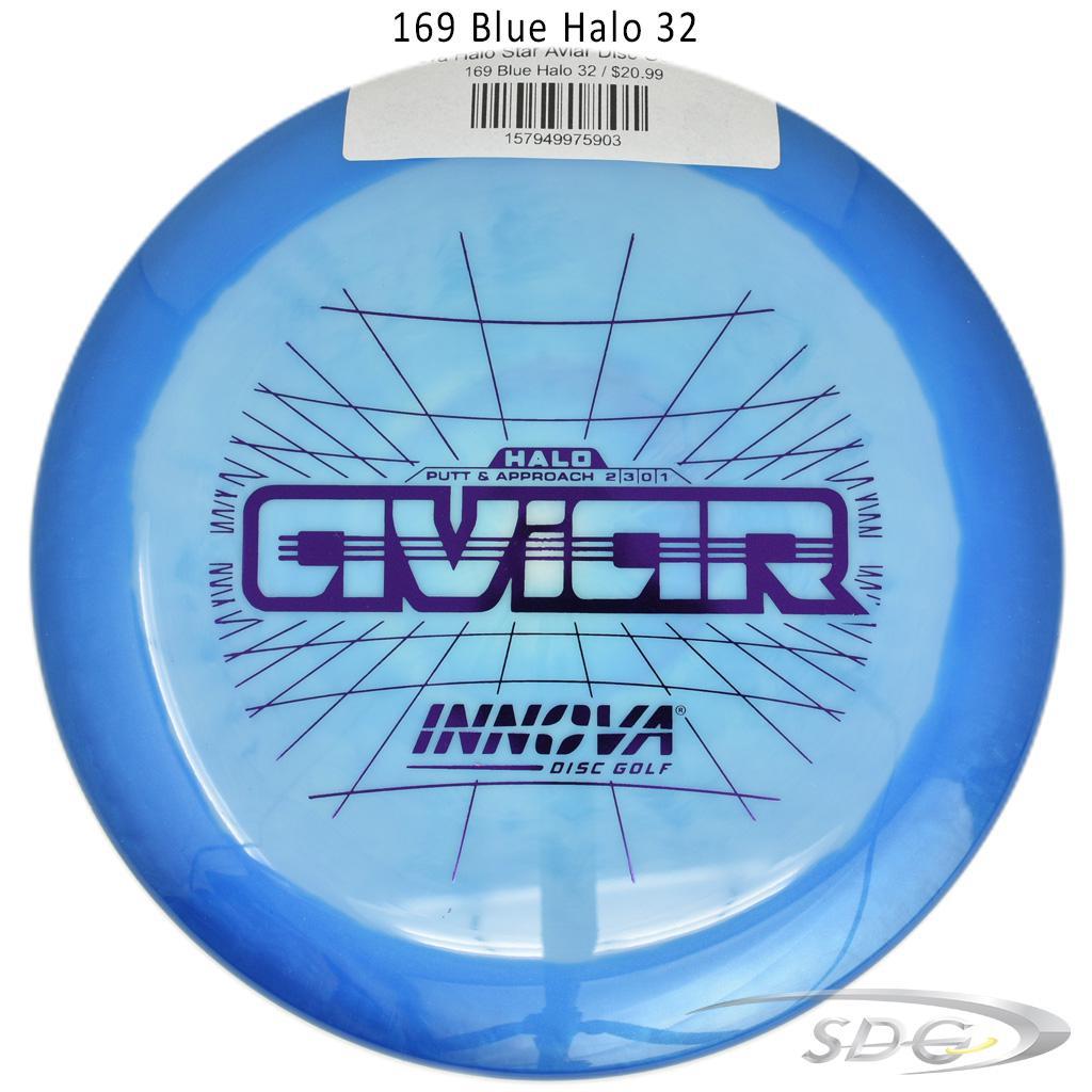 innova-halo-star-aviar-disc-golf-putter 169 Blue Halo 32 