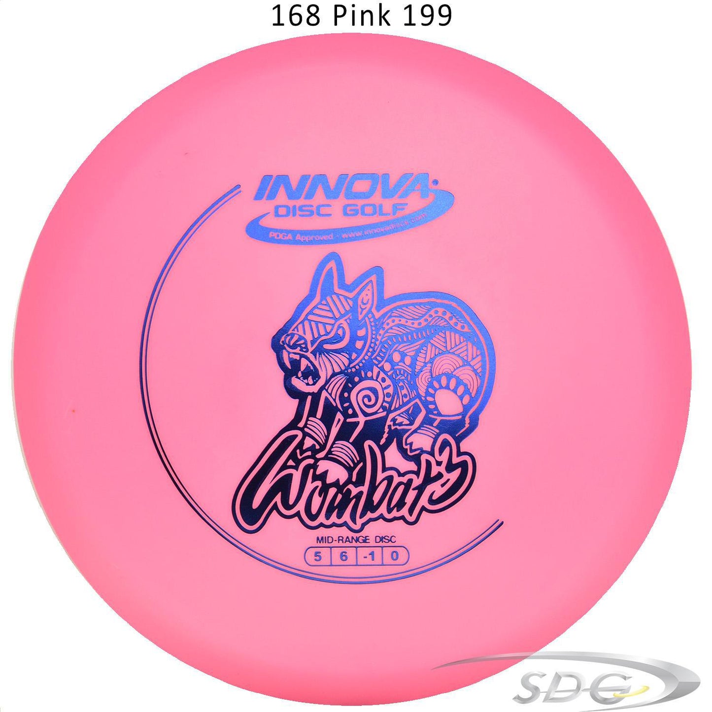 innova-dx-wombat3-disc-golf-mid-range 168 Pink 199 