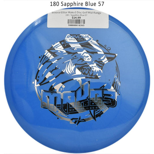 innova-gstar-mako3-disc-golf-mid-range 180 Sapphire Blue 57 
