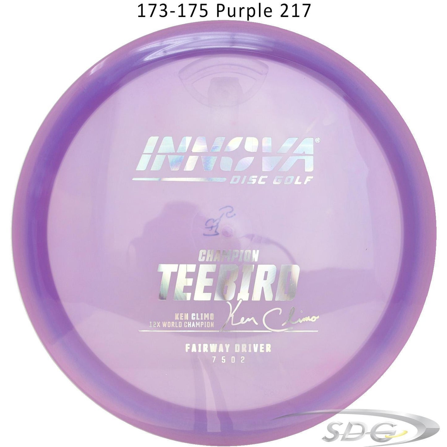 innova-champion-teebird-disc-golf-fairway-driver 173-175 Purple 217 