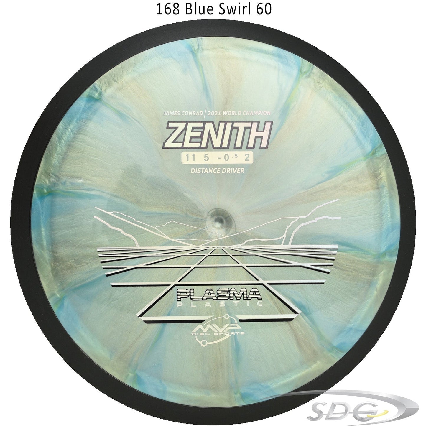 mvp-plasma-zenith-disc-golf-distance-driver 168 Blue Swirl 60 