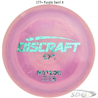 discraft-esp-meteor-disc-golf-mid-range 177+ Purple Swirl 4