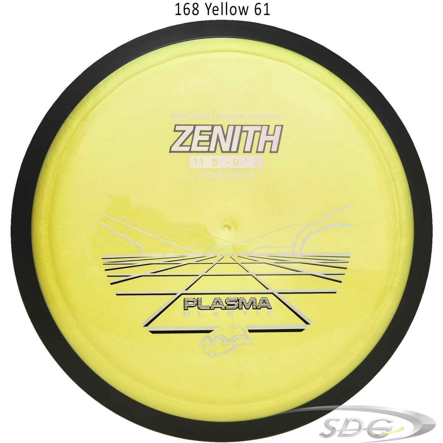 mvp-plasma-zenith-disc-golf-distance-driver 168 Yellow 61 