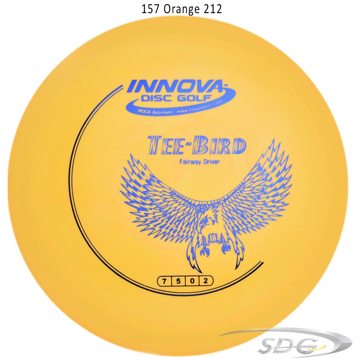 innova-dx-teebird-disc-golf-fairway-driver 157 Orange 212 