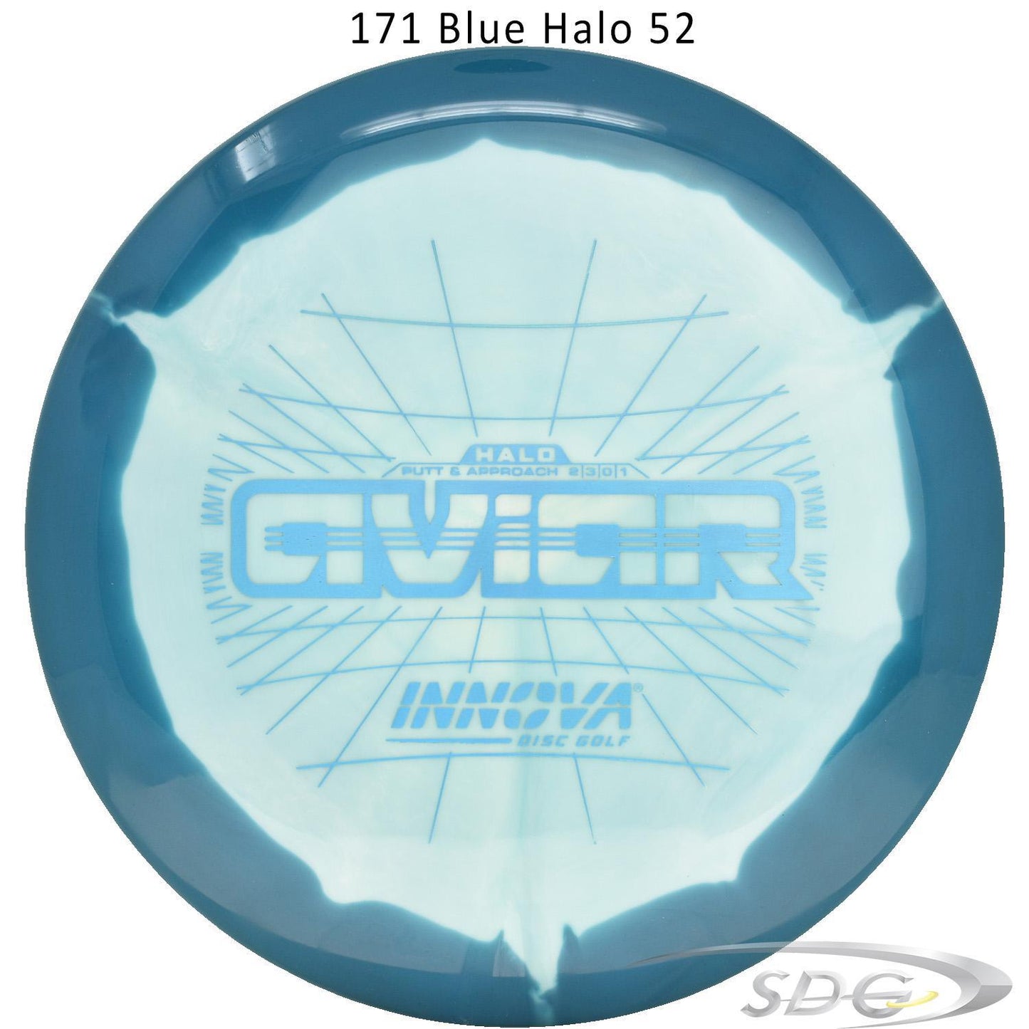 innova-halo-star-aviar-disc-golf-putter 171 Blue Halo 52 