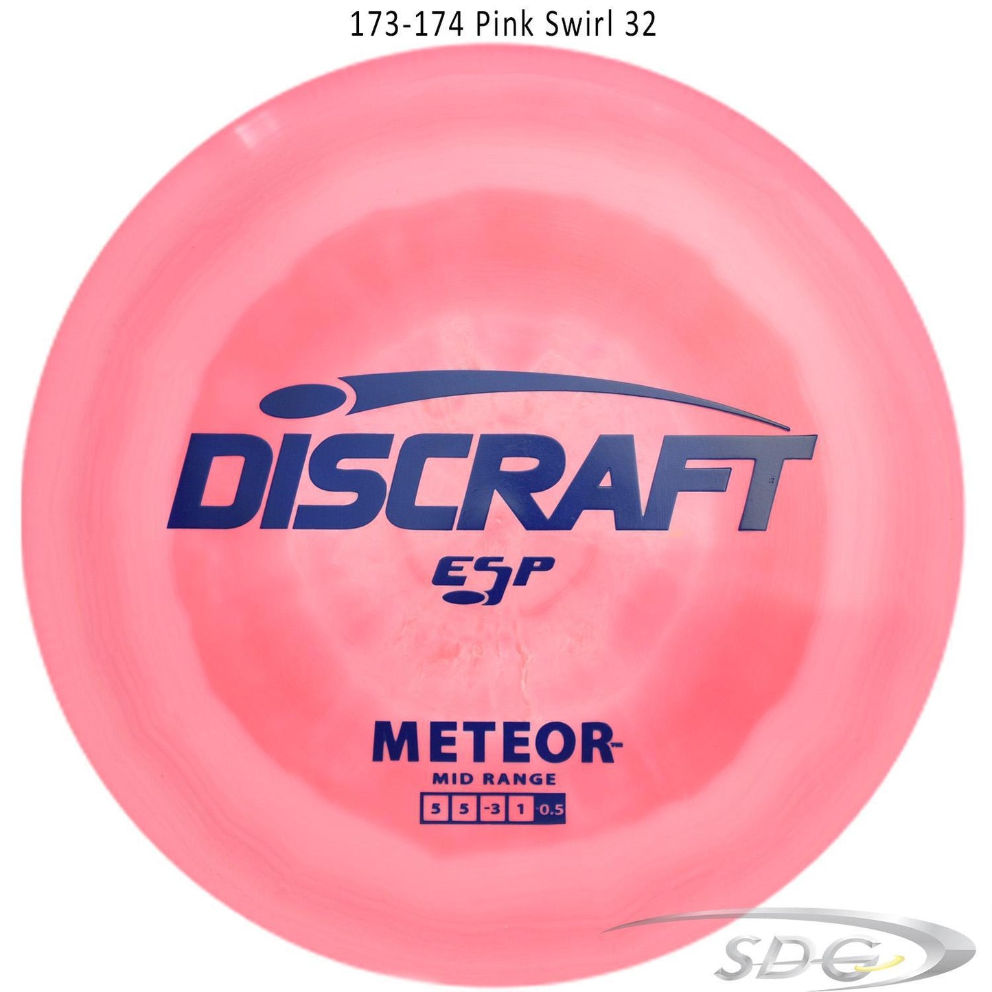 discraft-esp-meteor-disc-golf-mid-range 173-174 Pink Swirl 32