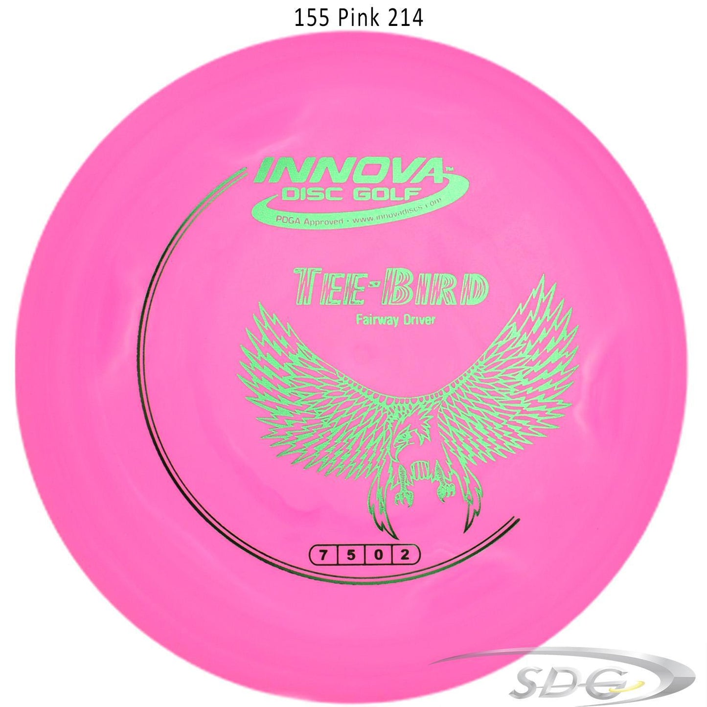 innova-dx-teebird-disc-golf-fairway-driver 155 Pink 214 
