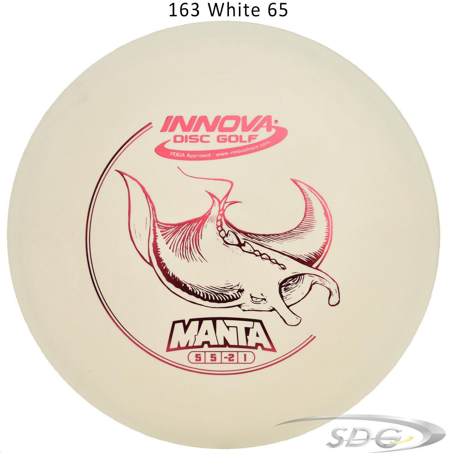 innova-dx-manta-disc-golf-mid-mange 163 White 65 