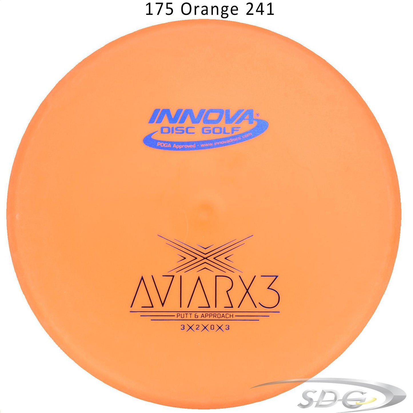 innova-dx-aviarx3-disc-golf-putter 175 Orange 241 