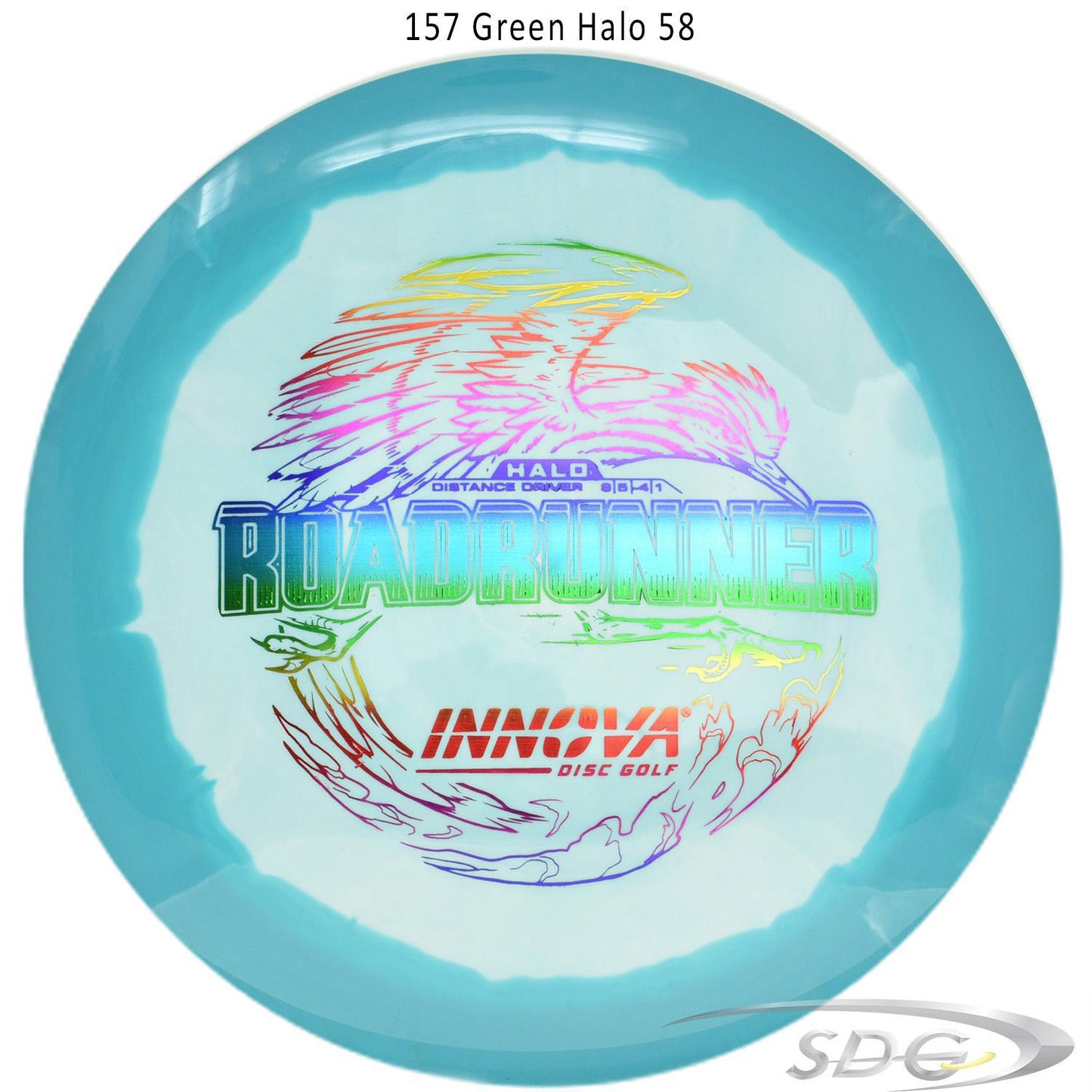 innova-halo-star-roadrunner-disc-golf-distance-driver 157 Green Halo 58 