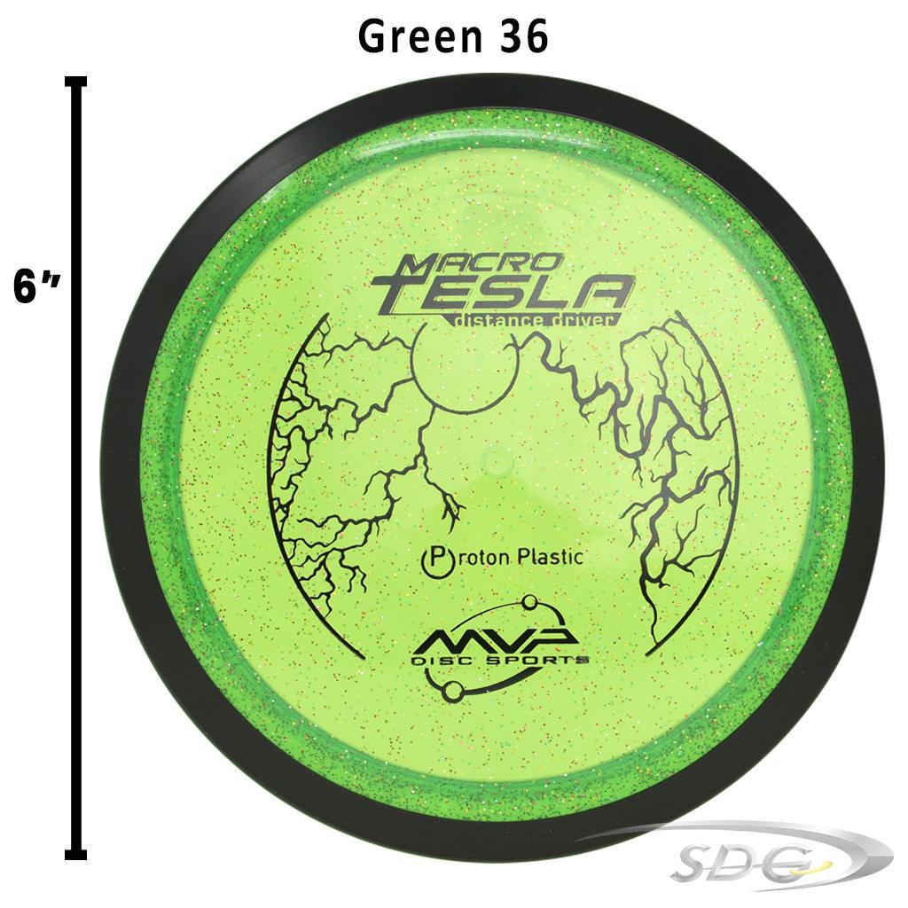 mvp-proton-tesla-macro-disc-golf-mini-marker Green 36 