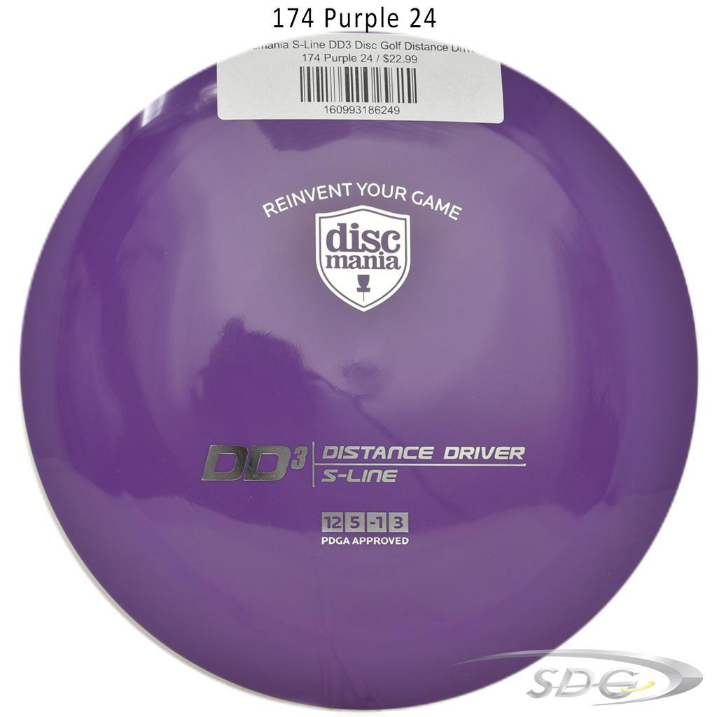 discmania-s-line-dd3-disc-golf-distance-driver 174 Purple 24 