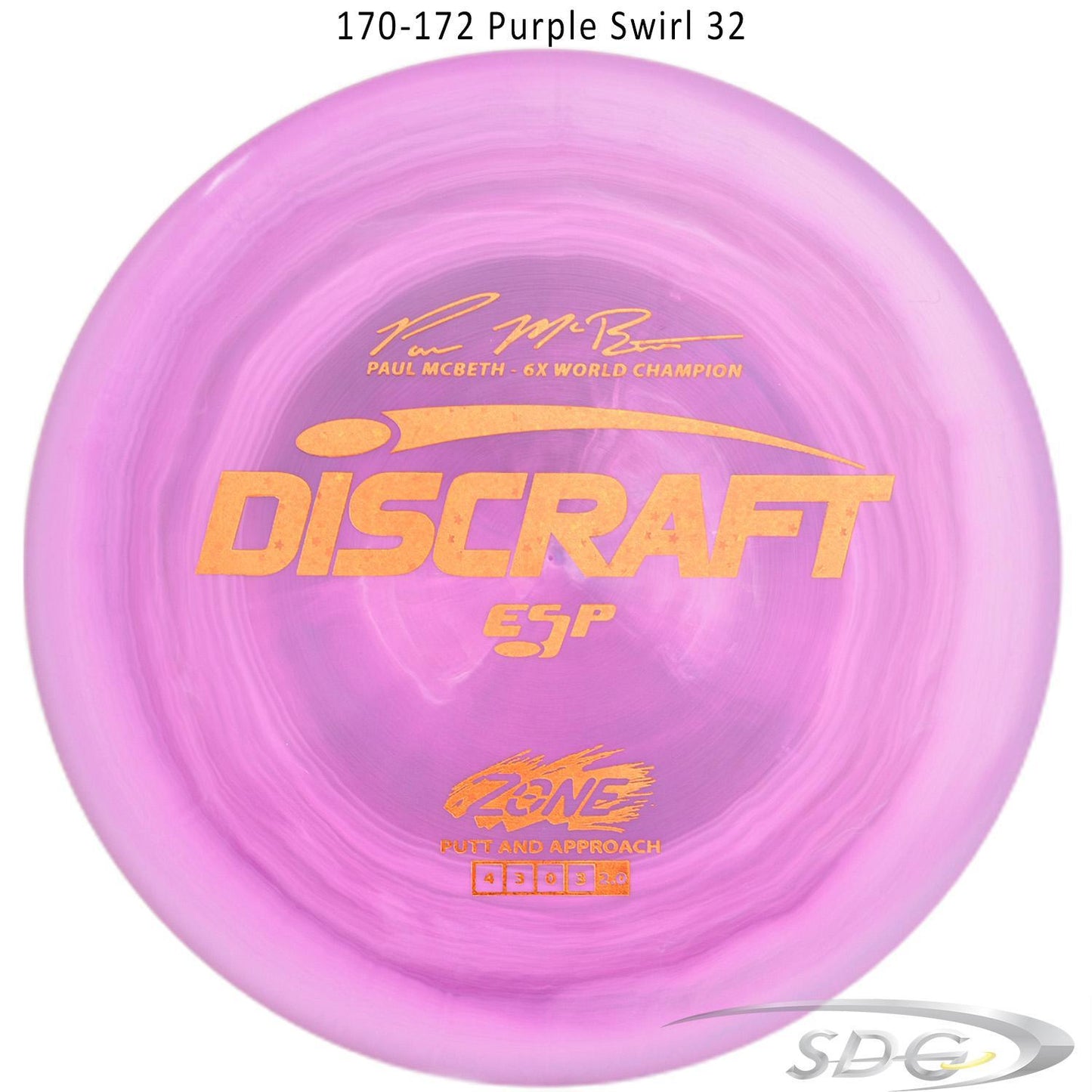 discraft-esp-zone-6x-paul-mcbeth-signature-series-disc-golf-putter 170-172 Purple Swirl 32