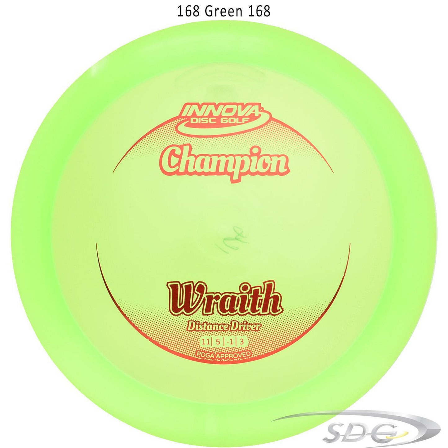 innova-champion-wraith-disc-golf-distance-driver 168 Green 168 