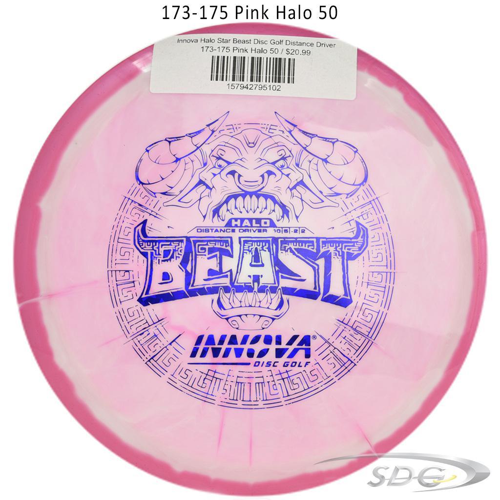 innova-halo-star-beast-disc-golf-distance-driver 173-175 Pink Halo 50