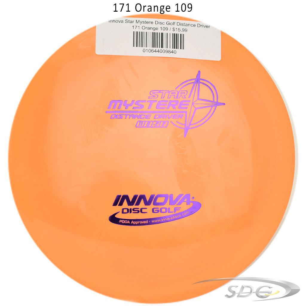 innova-star-mystere-disc-golf-distance-driver 171 Orange 109 