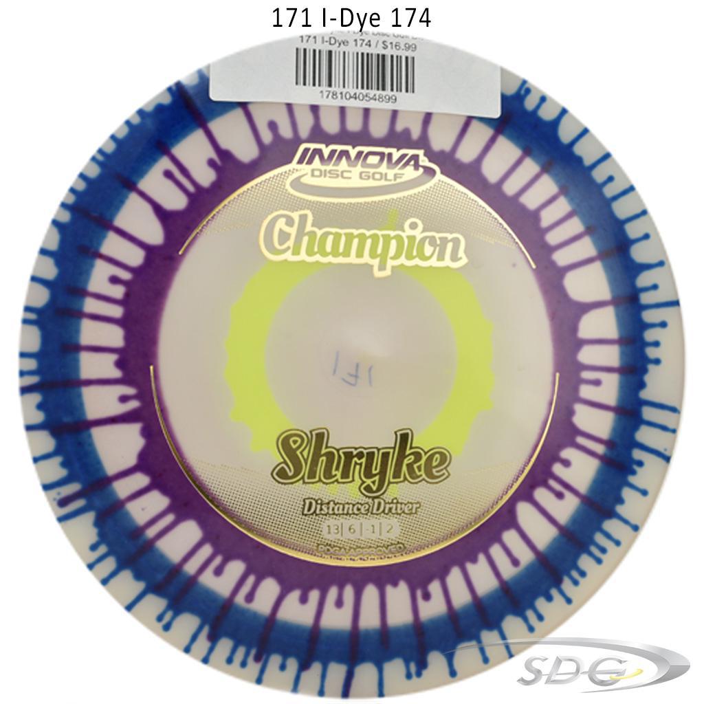 innova-champion-shryke-i-dye-disc-golf-distance-driver 171 I-Dye 174 