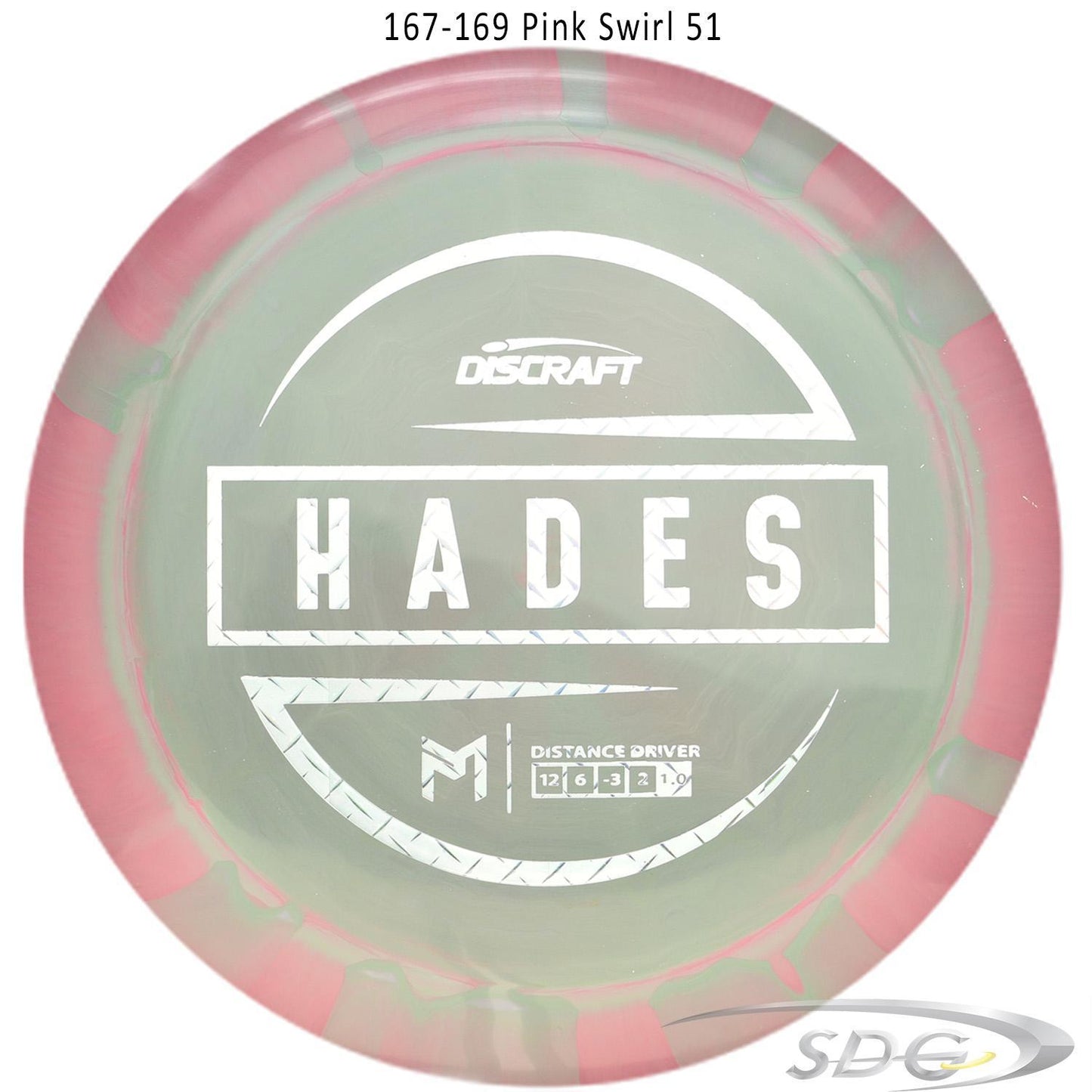 discraft-esp-hades-paul-mcbeth-signature-series-disc-golf-distance-driver 167-169 Pink Swirl 51