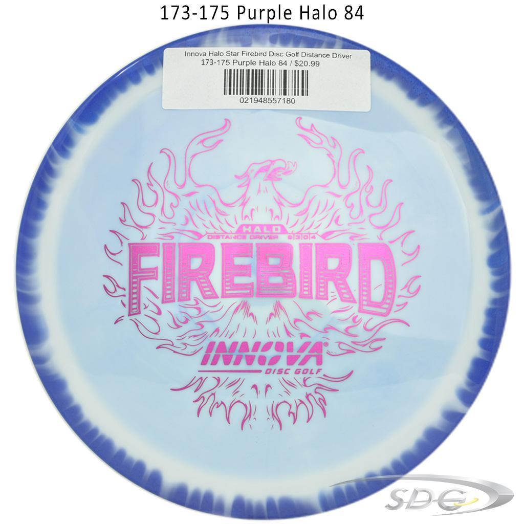 innova-halo-star-firebird-disc-golf-distance-driver 173-175 Purple Halo 84 