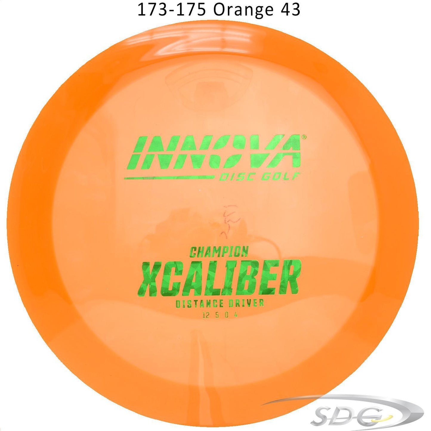 innova-champion-xcaliber-disc-golf-distance-driver 173-175 Orange 43 