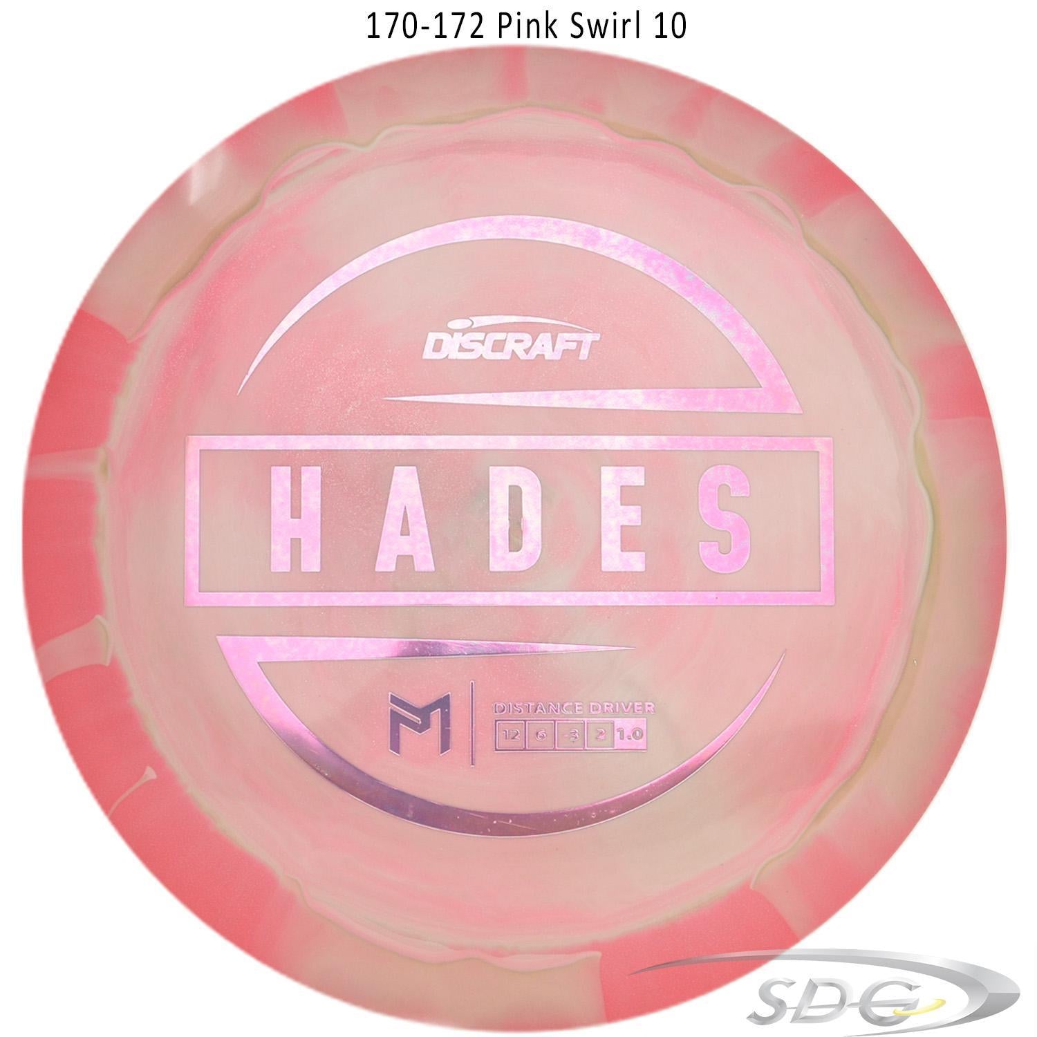 discraft-esp-hades-paul-mcbeth-signature-series-disc-golf-distance-driver-172-170-weights 170-172 Pink Swirl 10 