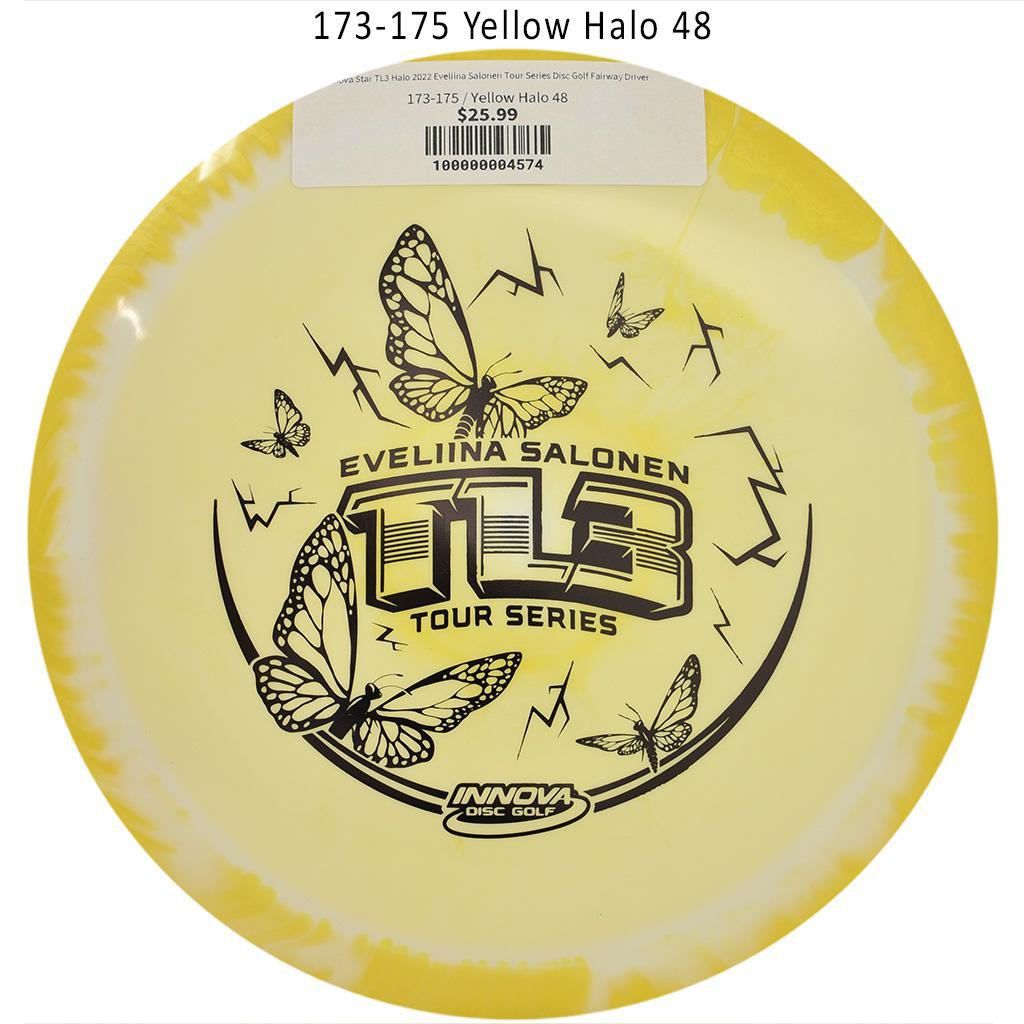 innova-star-tl3-halo-2022-eveliina-salonen-tour-series-disc-golf-fairway-driver 173-175 Yellow Halo 48